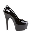 Plateau Pumps DELIGHT-685 - Schwarz