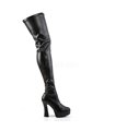 Overknee Stiefel ELECTRA-3000Z - Schwarz PU