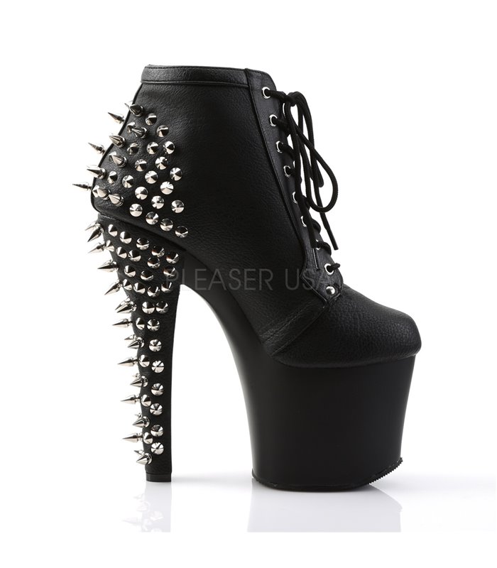 Spike Stiefelette FEARLESS-700-28 - Schwarz