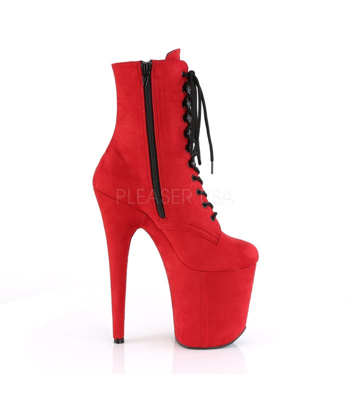 Extrem Plateau Heels  FLAMINGO-1020FS - Rot