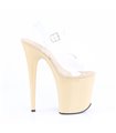 Extrem Plateau Heels FLAMINGO-808 - Creme