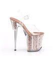 Extrem Plateau Heels FLAMINGO-808G - Rose Gold