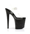 Extrem High Heels FLAMINGO-808MG - Glitter