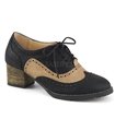 Pin Up Couture Herren Schuhe RUSSELL-34 schwarz braun