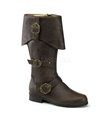 Pirate Boots CARRIBEAN-299 - Brown SALE