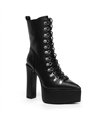 Giaro Platform Ankle Boots Scenic Black Matt