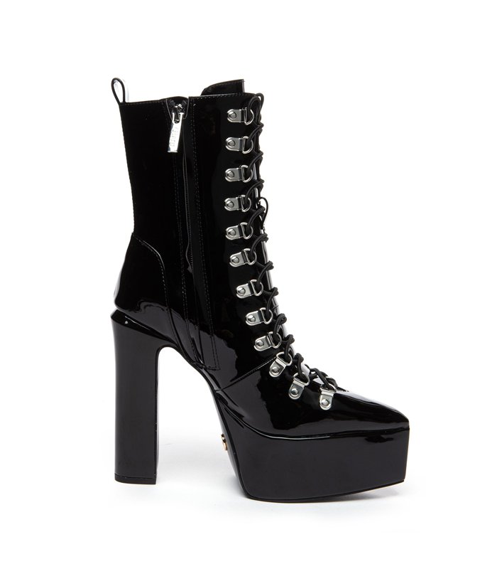 Giaro platform ankle boots Scenic black Shiny