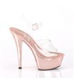 Plateau High Heels KISS-208 - Klar/Rose Gold