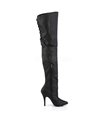 Pleaser Overknee Stiefel LEGEND-8899 Schwarz Leder (P)