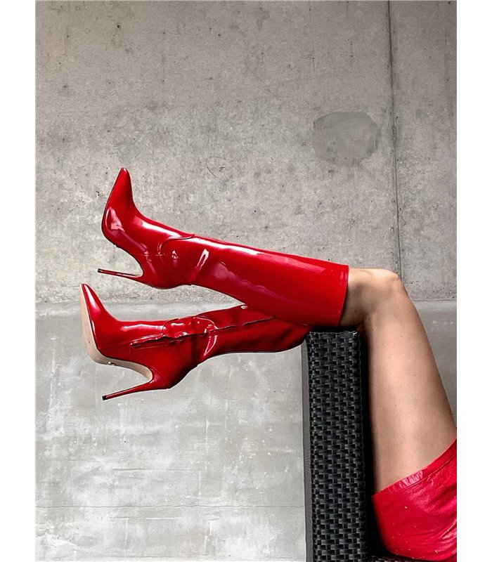 Giaro Stiefel MILA Rot lack