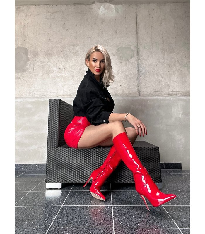 Giaro Stiefel MILA Rot lack