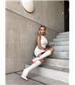 Giaro Stiefel Milana Weiß Matt 