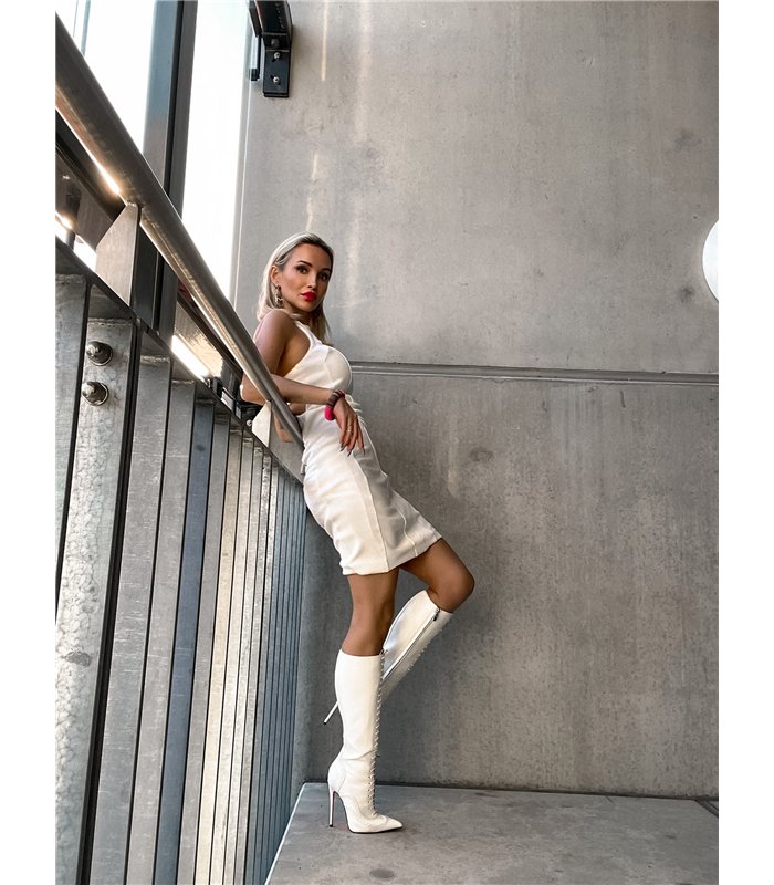 Giaro Stiefel Milana Weiß Matt 