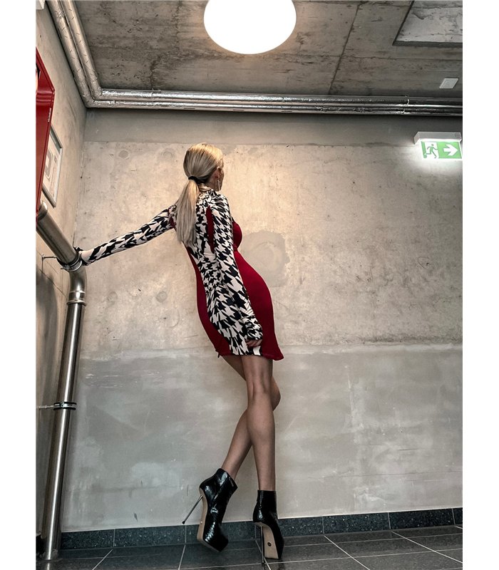 Giaro Plateau Ankle Boots BESO BLACK SNAKE
