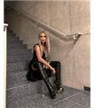 Giaro Overknee Plateau Stiefel BRISA Snake Schwarz