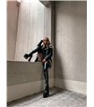 Giaro Overknee Plateau Stiefel CAUTION Schwarz Matt