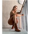 Giaro Stiefelette EBBA Braun Matt