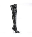 Overknee Stiefel SEDUCE-3000 - PU Schwarz