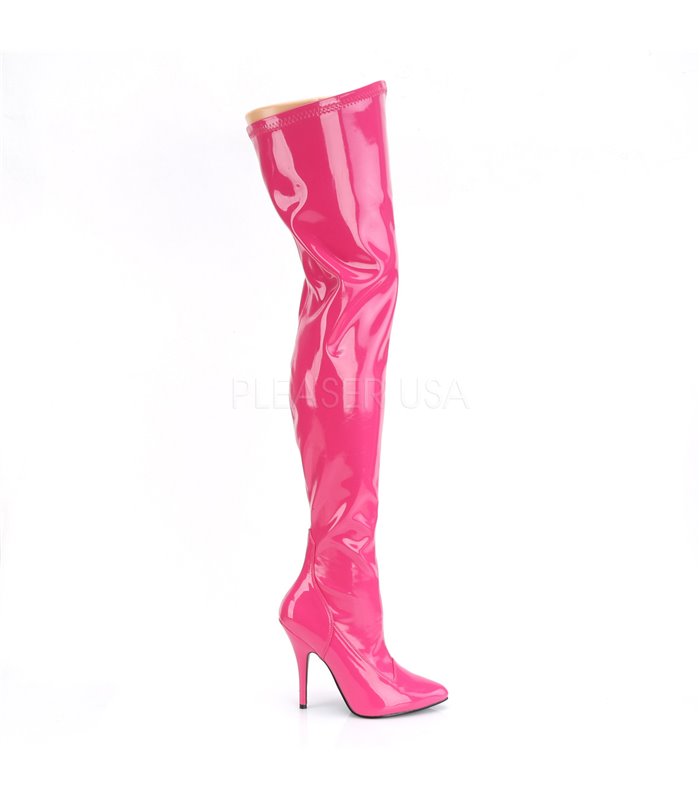 Overknee Stiefel SEDUCE-3000 - Lack Pink