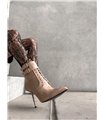 Giaro Stiefelette LESSORA Beige Velour