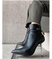 Giaro Stiefelette LOLA Schwarz Matt
