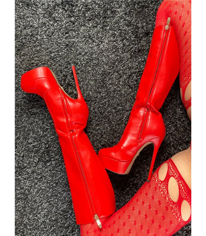 Giaro Boots STACKSTAND Red Matte