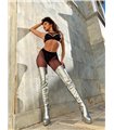 Giaro Stiefel Sutton Silber Matt