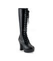 Knee Boot EXOTICA-2020 - PU Black SALE