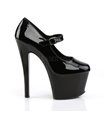 Plateau Pumps SKY-387 - Lack Schwarz