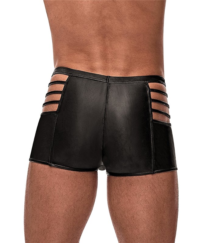Short mit Streifen für Herren - Schwarz