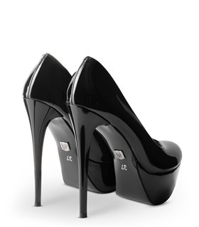 Michael Soul ARIA - Plateau Pumps schwarz lack Michael Soul ARIA - Plateau Pumps schwarz lack