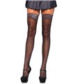 Transparente Halterlose mit gestreiftem Silikonband, 20 Den | Leg Avenue
