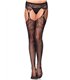 Tear drop garterbelt stockings