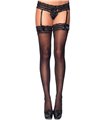 Garter string and stocking set