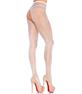 Crotchless Fishnet Pantyhose Crotchless Fishnet Pantyhose