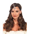 Einhorn Kopfkette Silber mit Strass | Leg Avenue