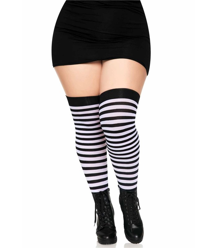 Striped Thigh Highs +