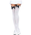 Nylonstrümpfe mit Schleife | Leg Avenue