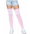 Sportliche Overknee Strümpfe schwarz | Leg Avenue