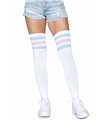 Sportliche Overknee Strümpfe schwarz | Leg Avenue