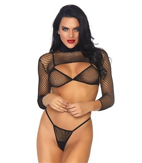 Top, thong & crop top