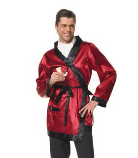 Junggeselle aus rotem Satin | Leg Avenue