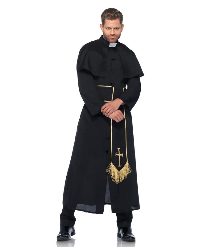 Eleganter Priester-Kostüm | Leg Avenue