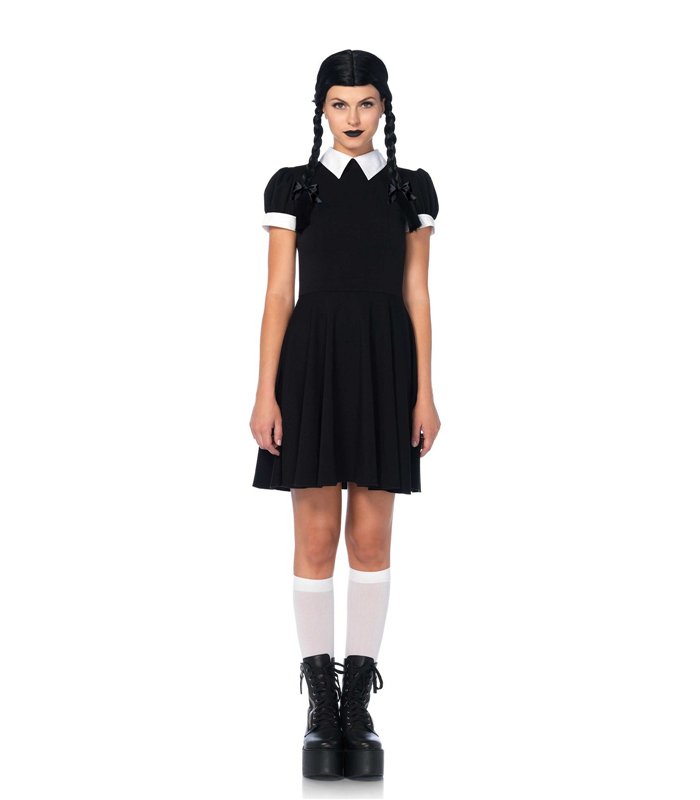 Gothic Wednesday Kostüm für Damen | Leg Avenue