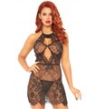 Lace dress and string