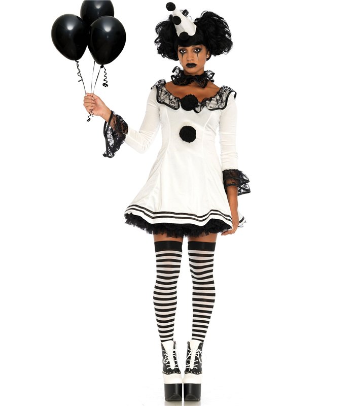 Kostüm trauriger Pierrot Clown | Leg Avenue
