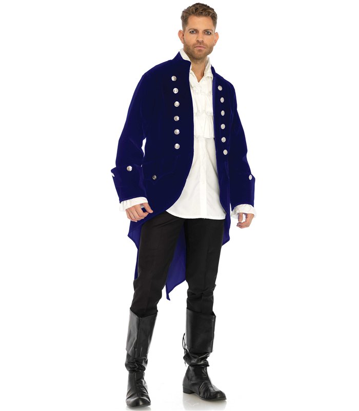 Long velvet coat