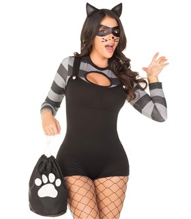 Kostüm für Frauen diebische Katze | Leg Avenue
