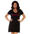 Fangtastic jersey dress