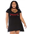 Fangtastic jersey dress